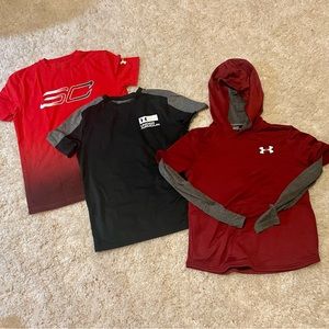 BUNDLE of 3 Under Armour Shirts - NWOT